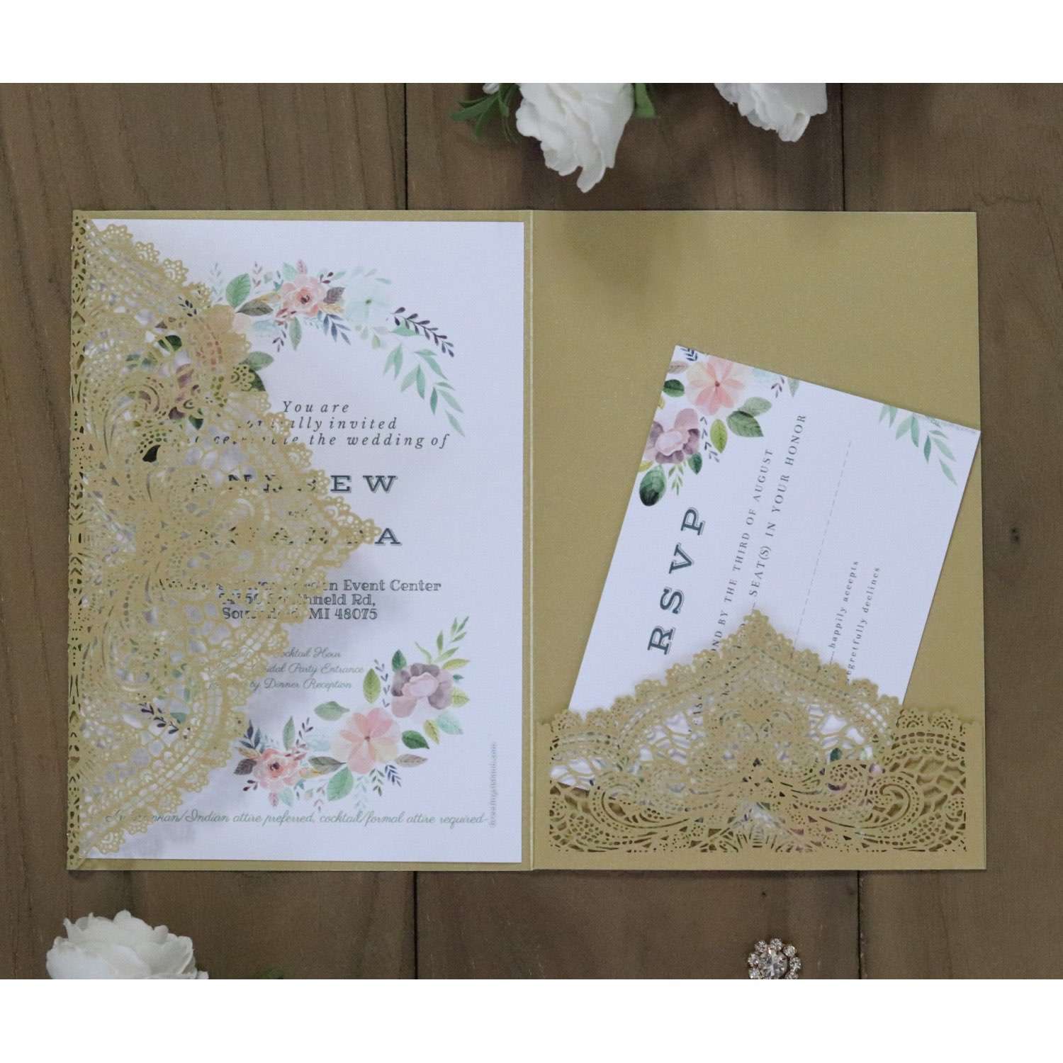 Modern Invitation Cards  Wedding Card Design Laser Cut 2020